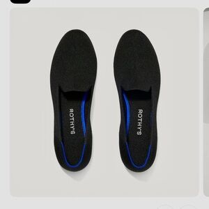 Rothy's Women's Black and Blue Loafers